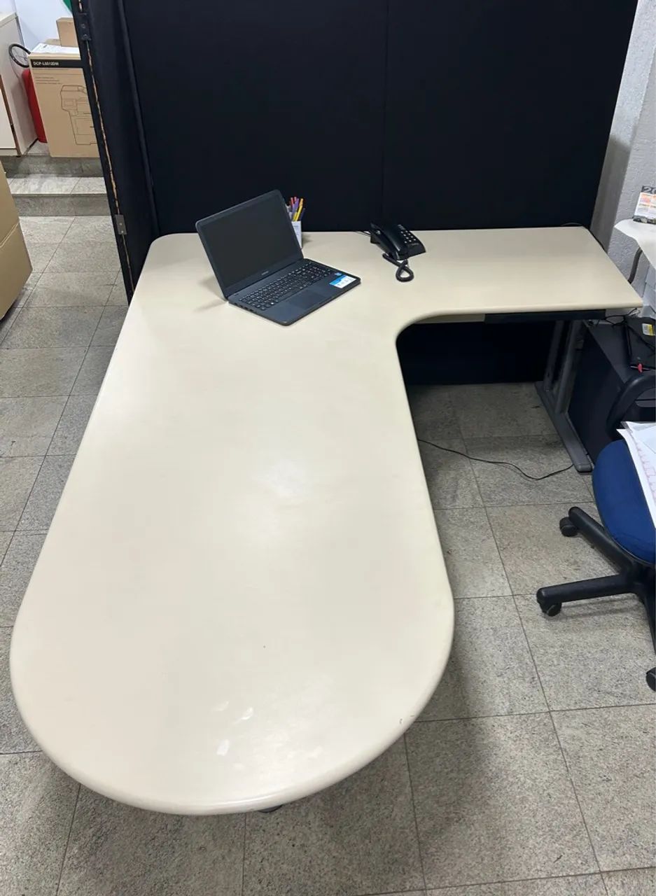 Mesa de trabalho em L  - Foto 2