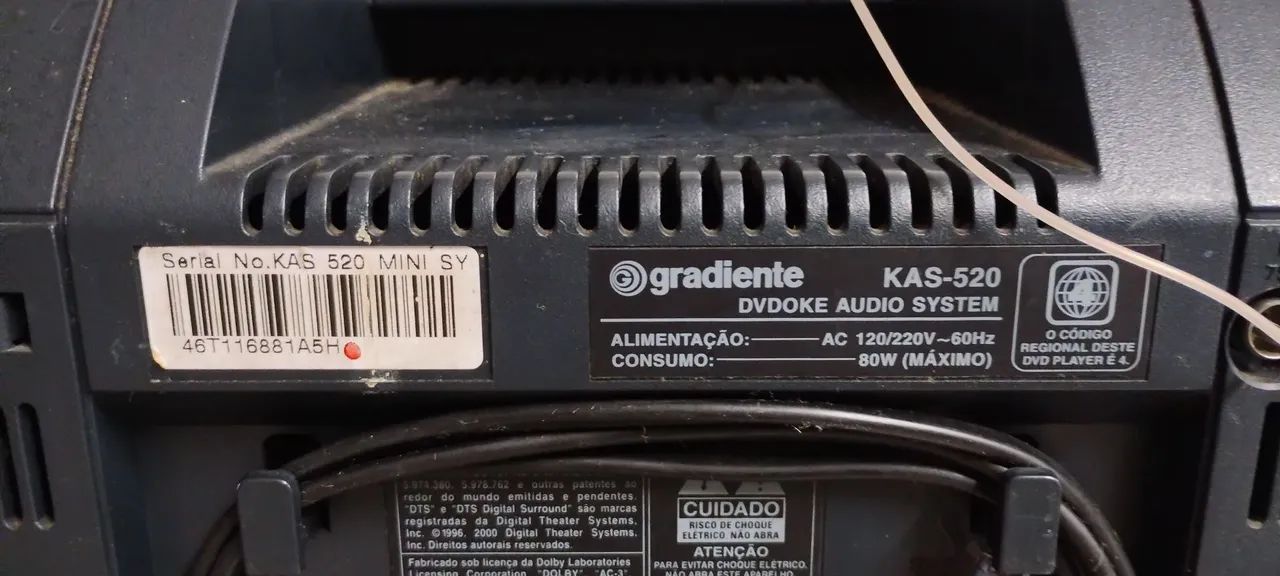 Mini System Gradiente KAS-520 - Foto 2