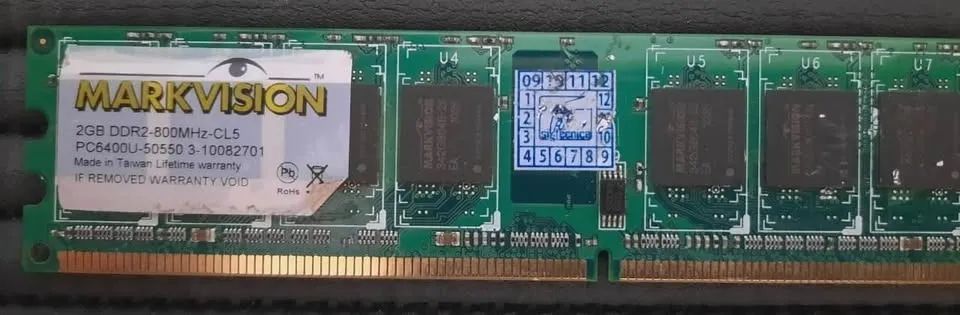 markvision 2gb ddr2 800 mhz cl5