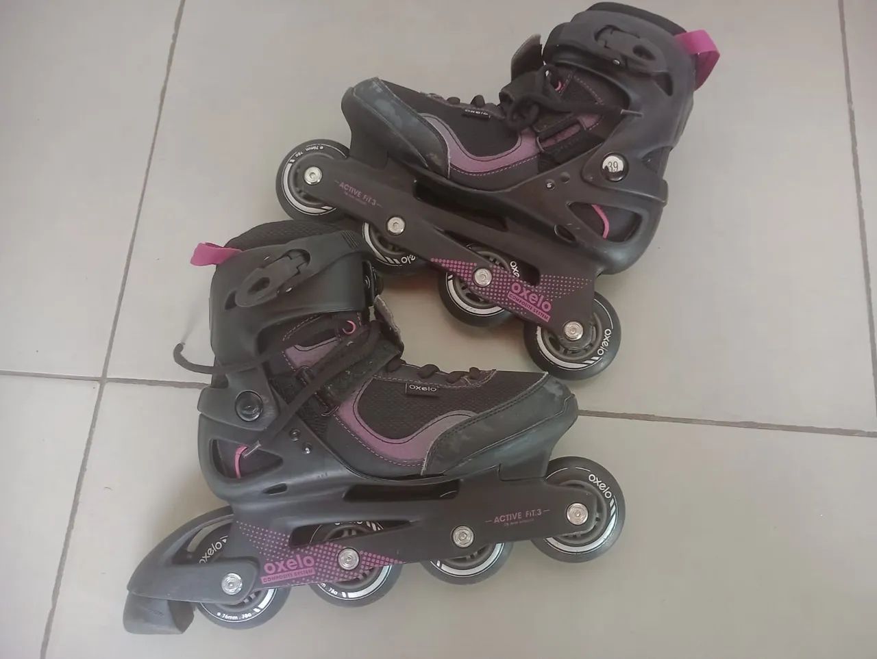 Patins Oxelo Active Fit 3 - Foto 4