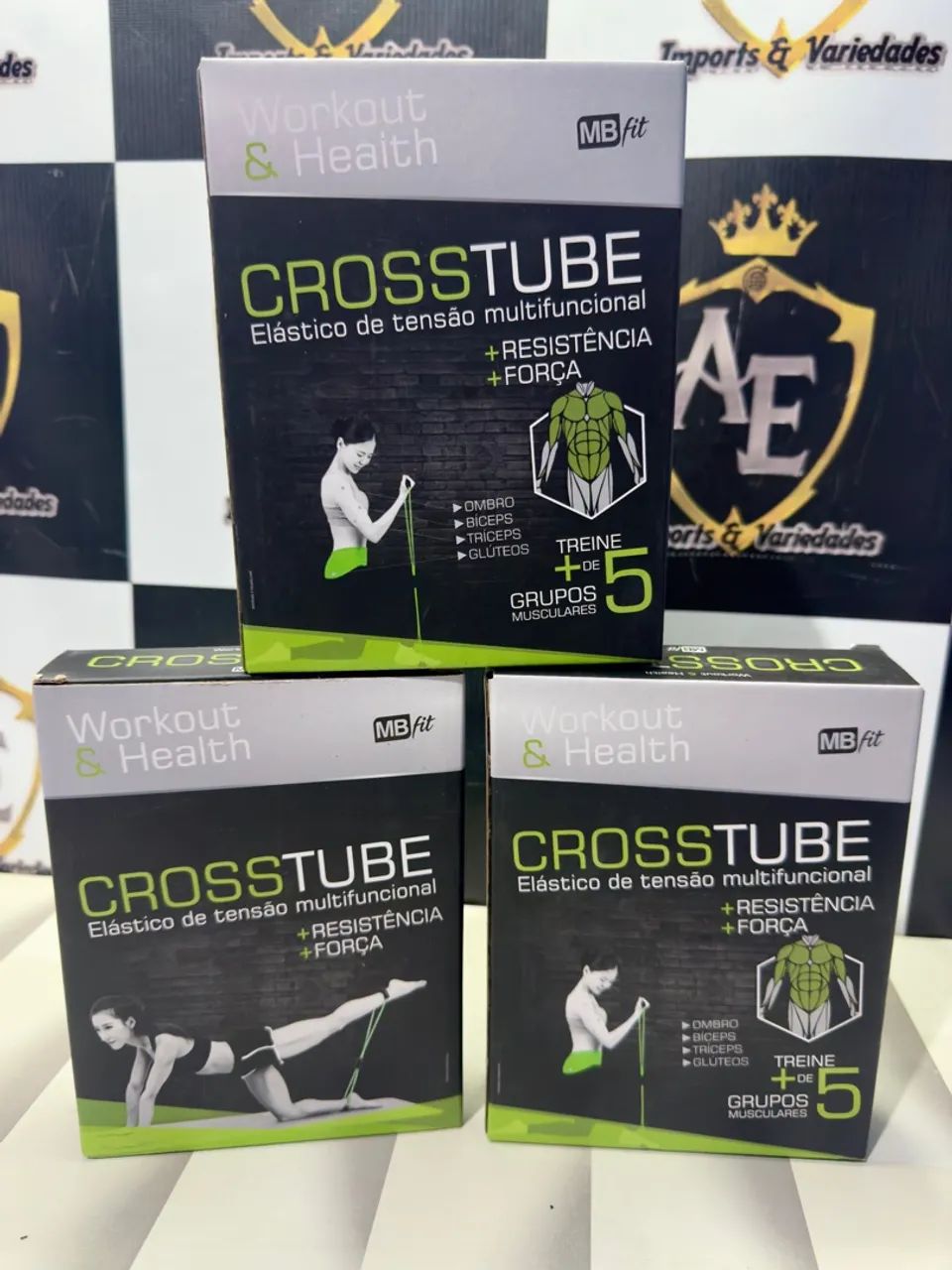 Elástico Crosstube para exercício físicos  - Foto 2