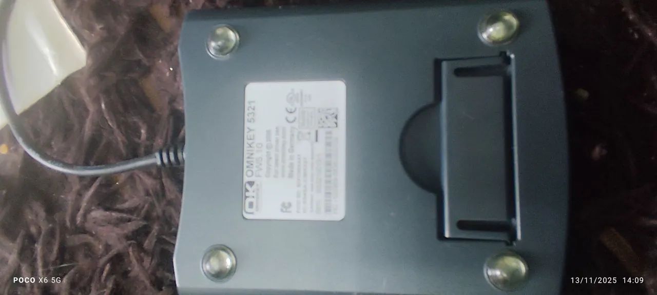 Leitor de Cartão inteligente 64396505040257121