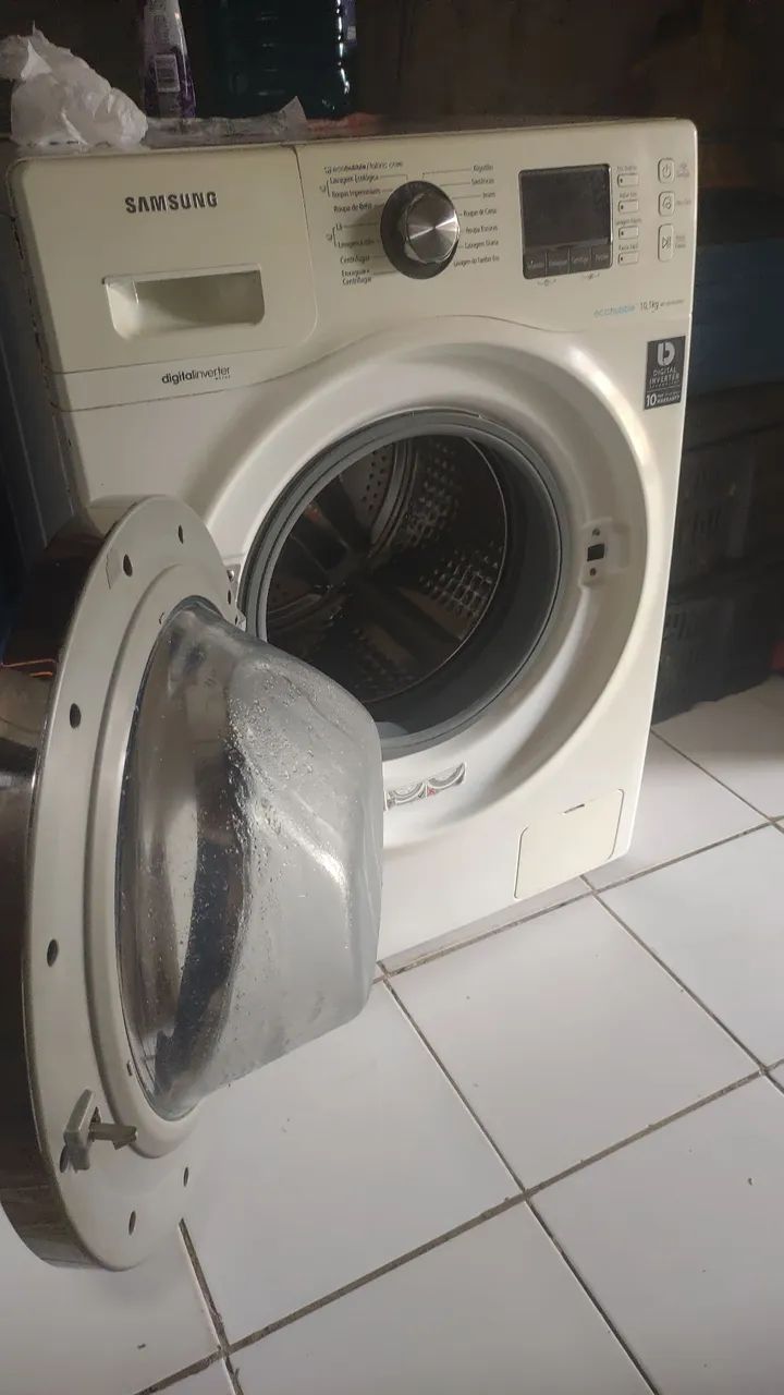 Máquina de Lavar Samsung EcoBubble 10,1kg - Foto 5