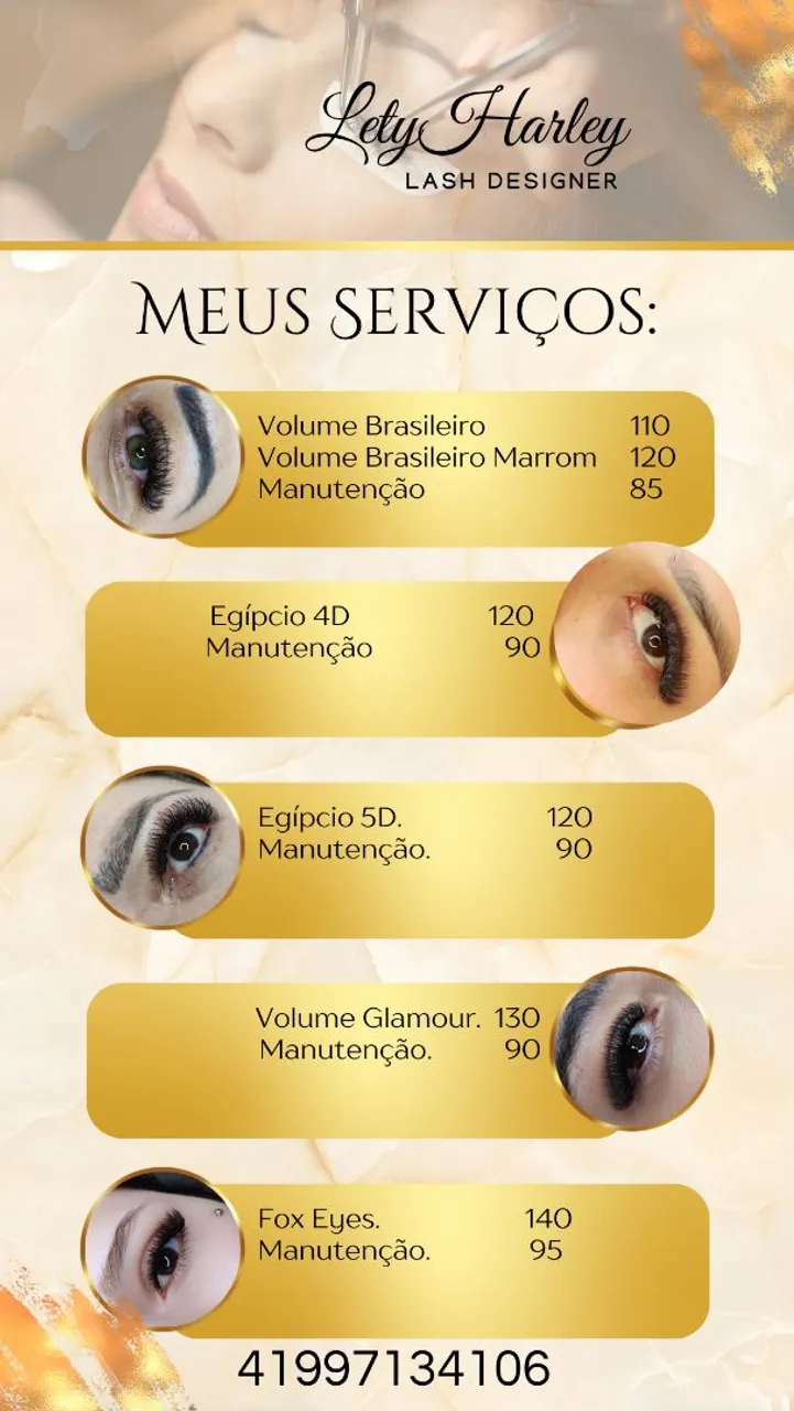 Extensão de cílios