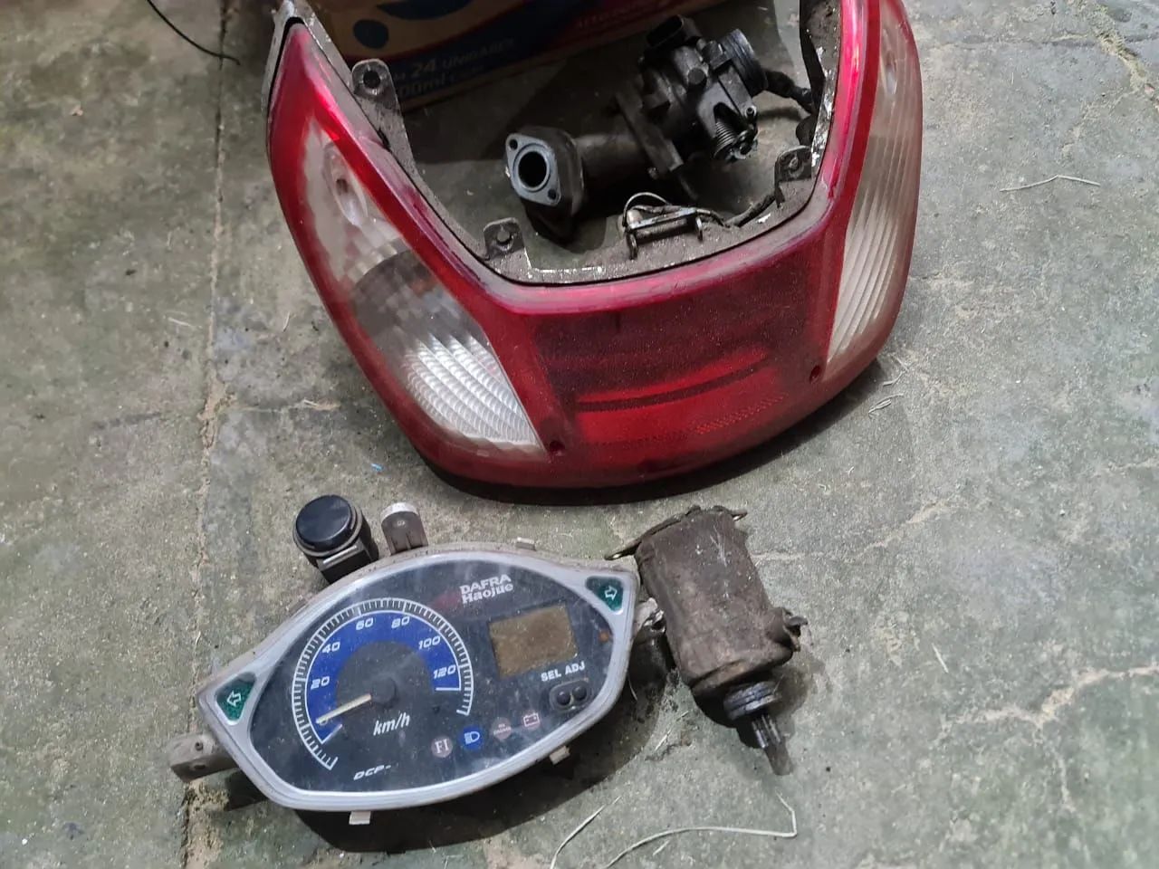 Peças de moto, painel, farol, setas.. - Foto 4