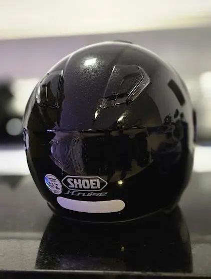 Capacete Shoei J-cruise aberto - TAM 60 - Foto 4