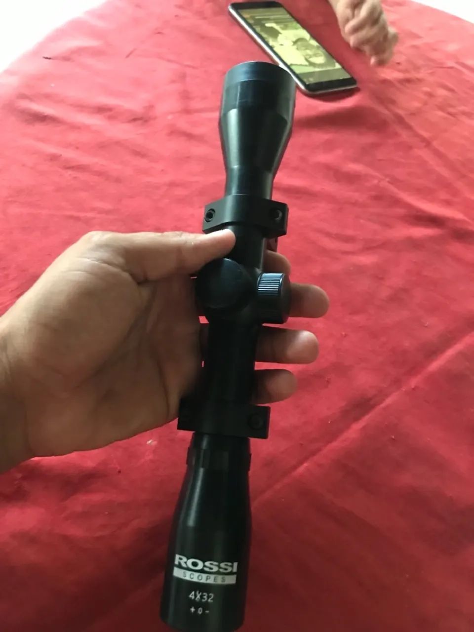 Mira Telescópica Rossi 4x32 Nova! - Foto 2