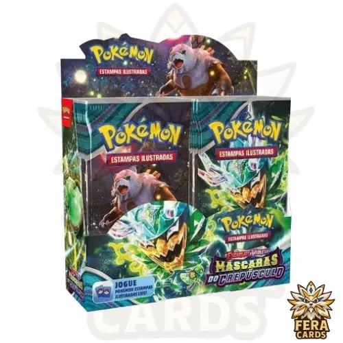 Booster Box Máscaras do Crepúsculo - Pokémon TCG