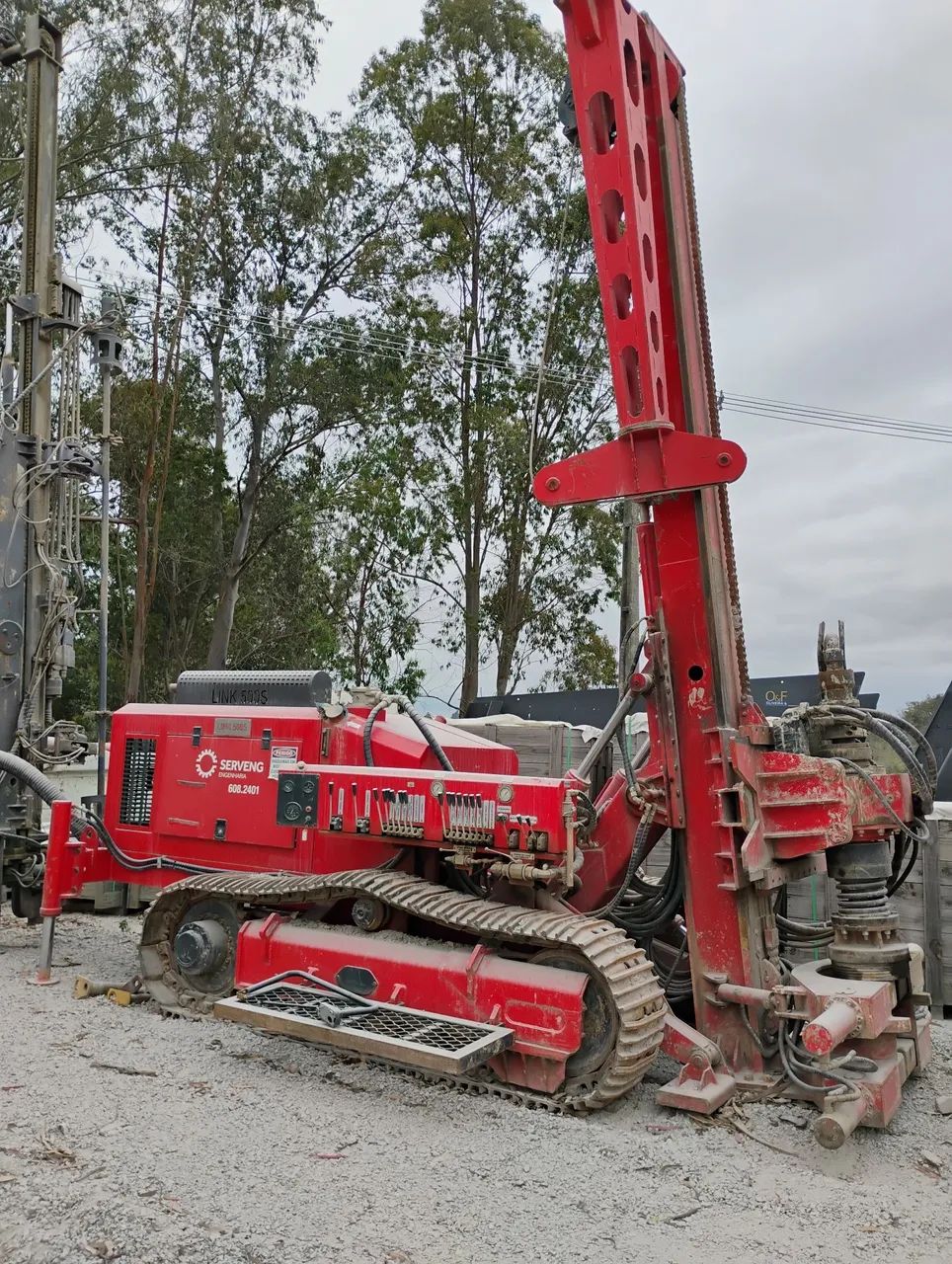 Perfuratriz hidráulica 500s