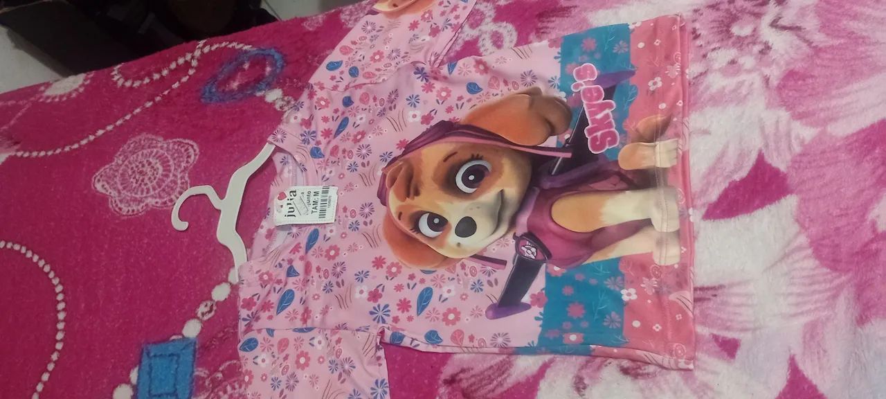Conjunto de roupa de praia infantil meses ou idade  - Foto 4