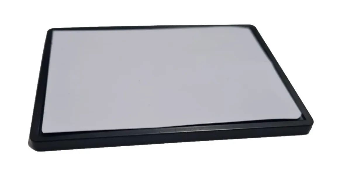Comanda de PVC com fundo branco, 9,6 x 6,8 cm  - Foto 2