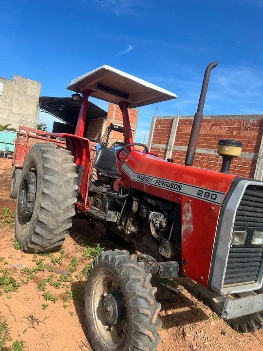 Trator 290 e Carreta - Foto 2