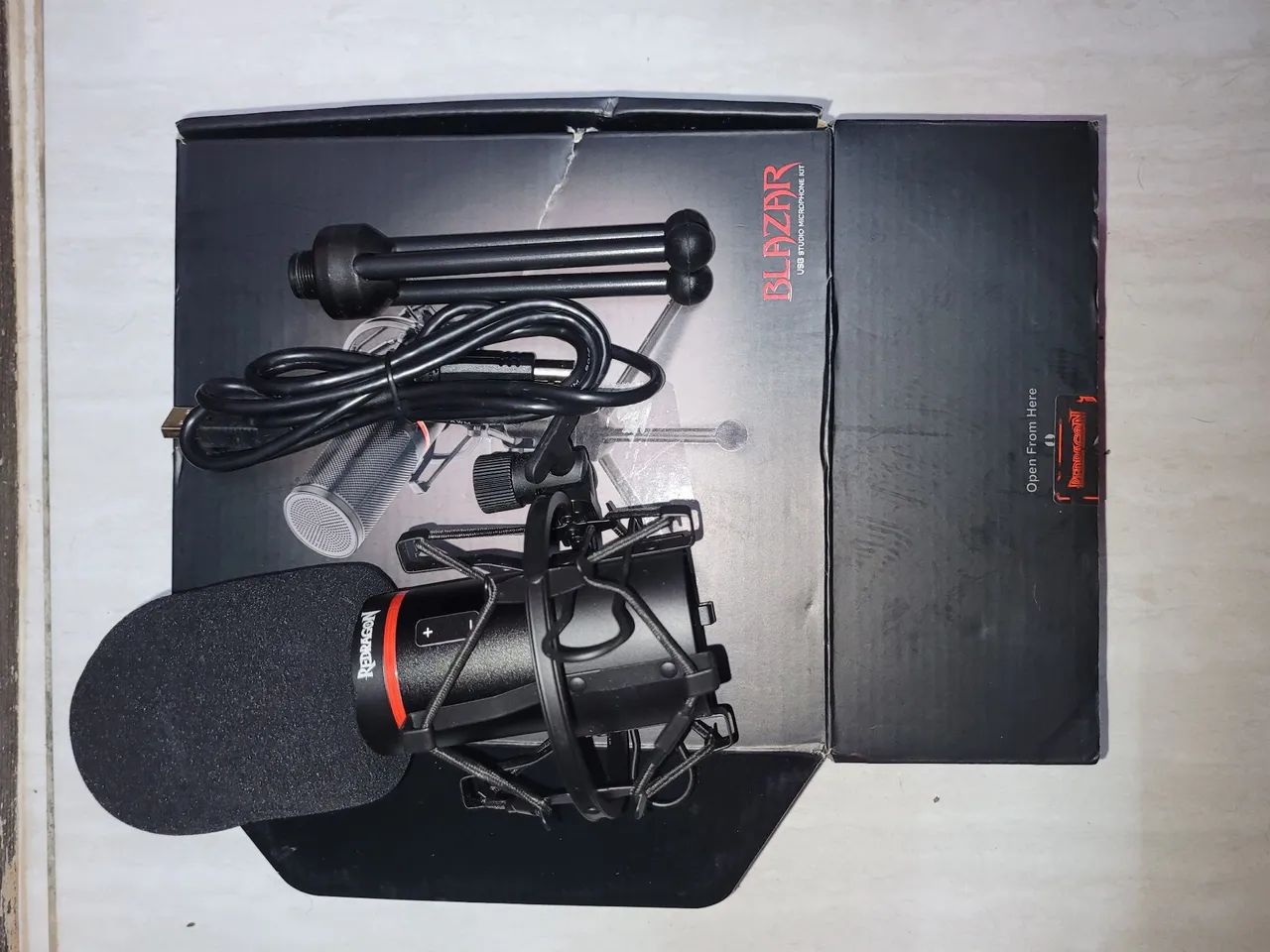 Microfone Redragon Blazar GM300 - Foto 6