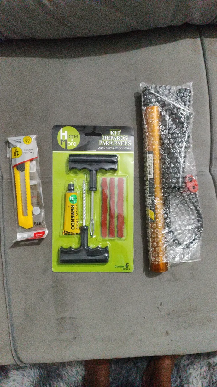 Kit Reparo de Pneus Home & More