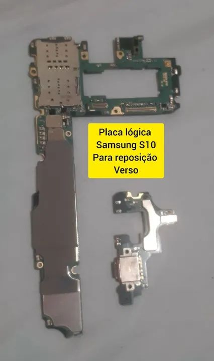 Placa-mãe Samsung S10 Reposição de componentes