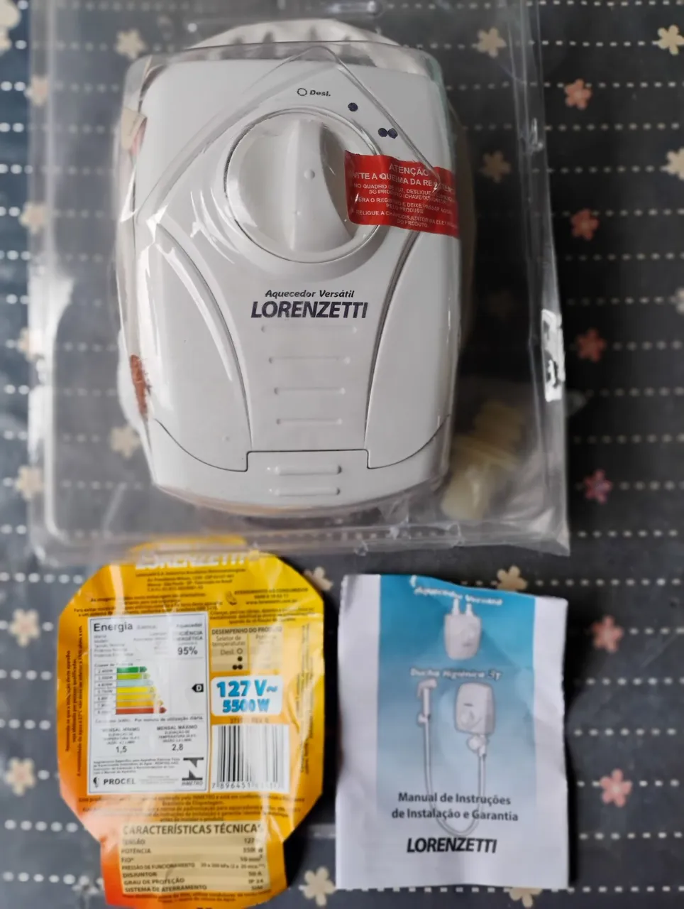 Aquecedor Elétrico Lorenzetti 5500W - Novo