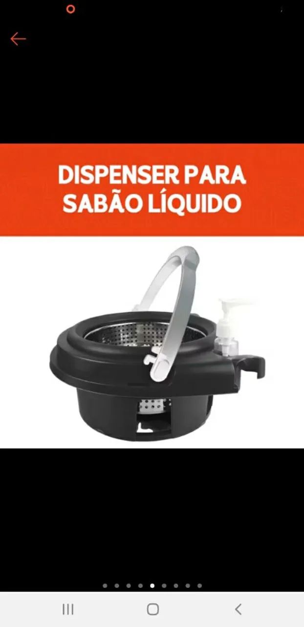 Mop Giratório de aço para Limpeza Condor Perfect Pro - Foto 4