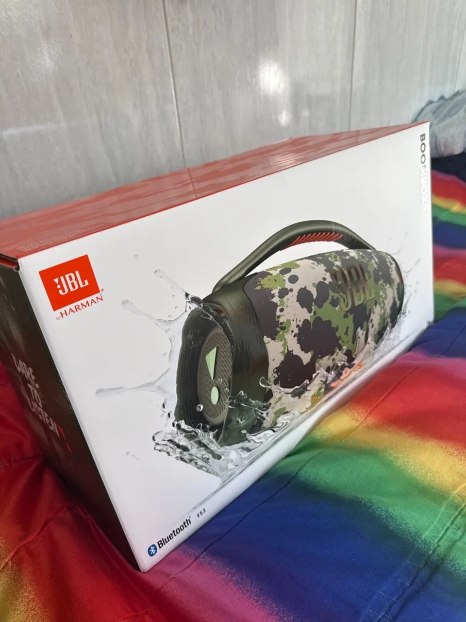Caixa de Som JBL Boombox 3 - Novo