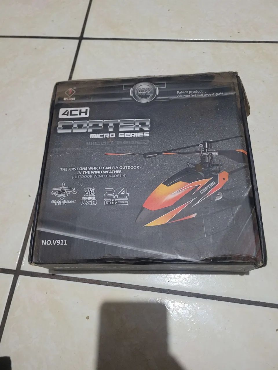 Helicóptero de controle remoto 4CH - Micro Series