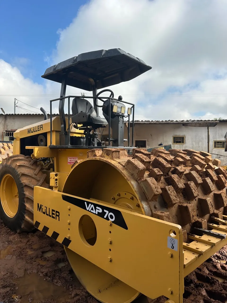 Rolo compactador vap 70