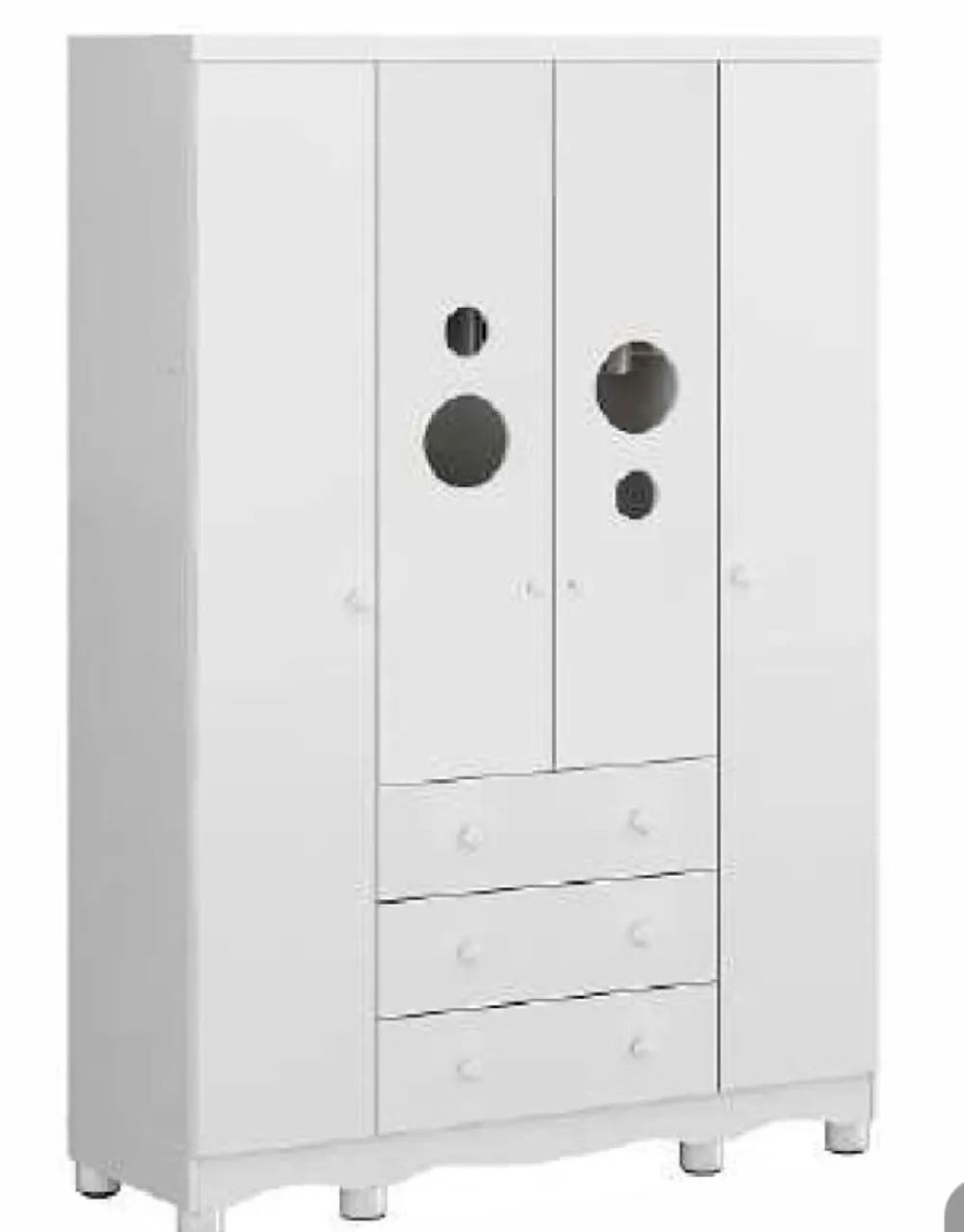 GUARDA ROUPA  4 PORTAS (FAZEMOS ENTREGAS DF E ENTORNO )