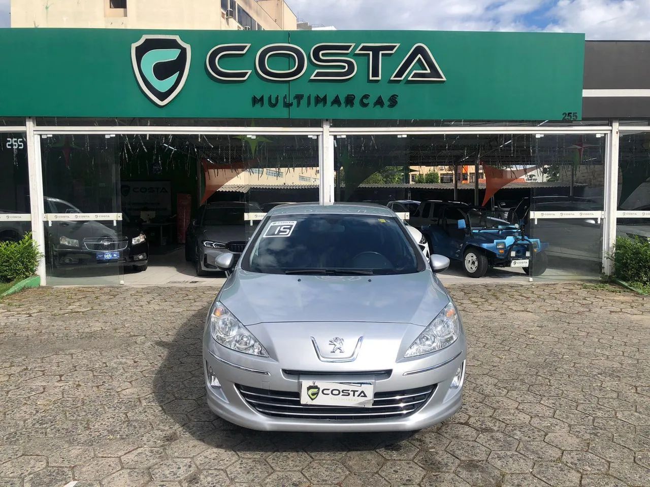 408 SEDAN ALLURE 2.0 FLEX 16V 4P AUT. PRATA 2015/2015