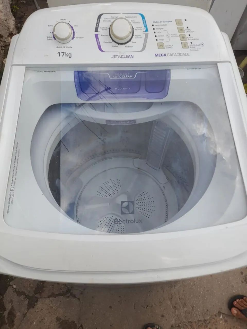 Máquina de Lavar Roupa Electrolux 17kg
