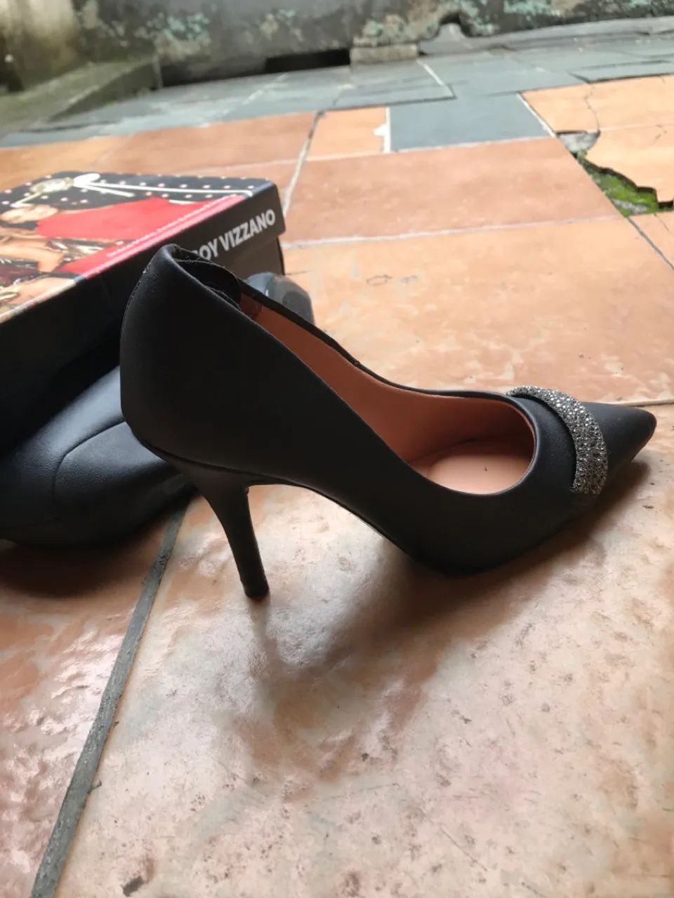 Scarpin Vizzano Preto - Soy Vizzano