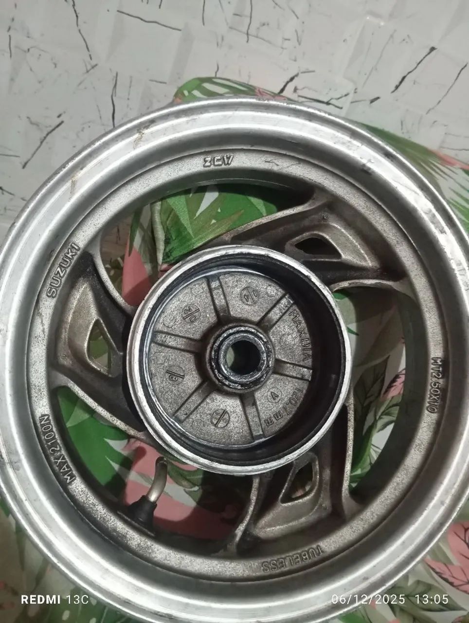 Jante Traseira Burgman 125 original injetada  ( ORIGINAL)