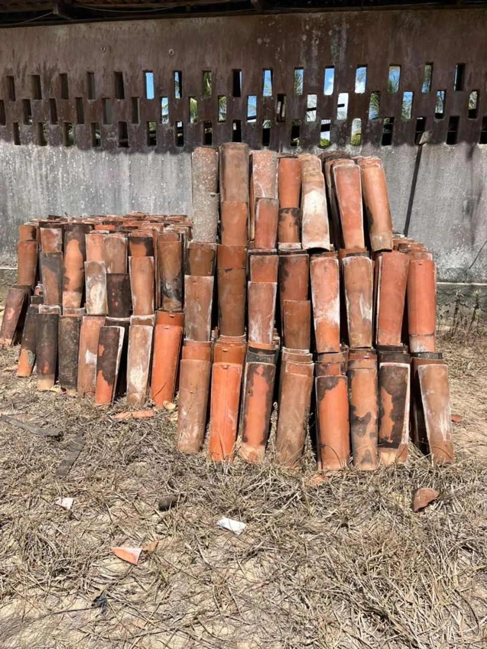 Telhas usadas 