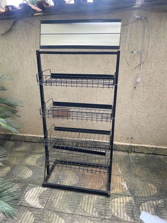 Expositor preto  - Foto 3