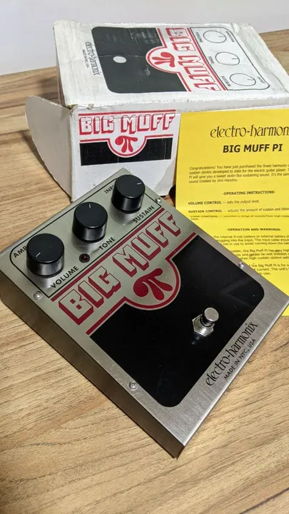 Pedal big muff top para guitarra ou baixo