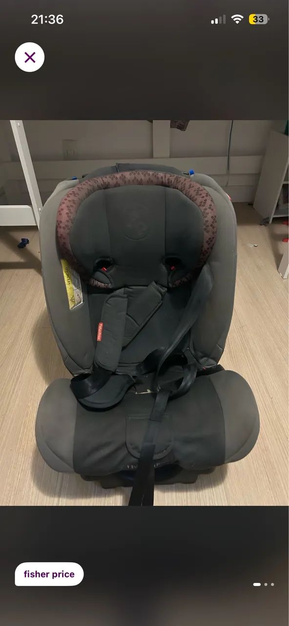 Vendo cadeirinha de Auto