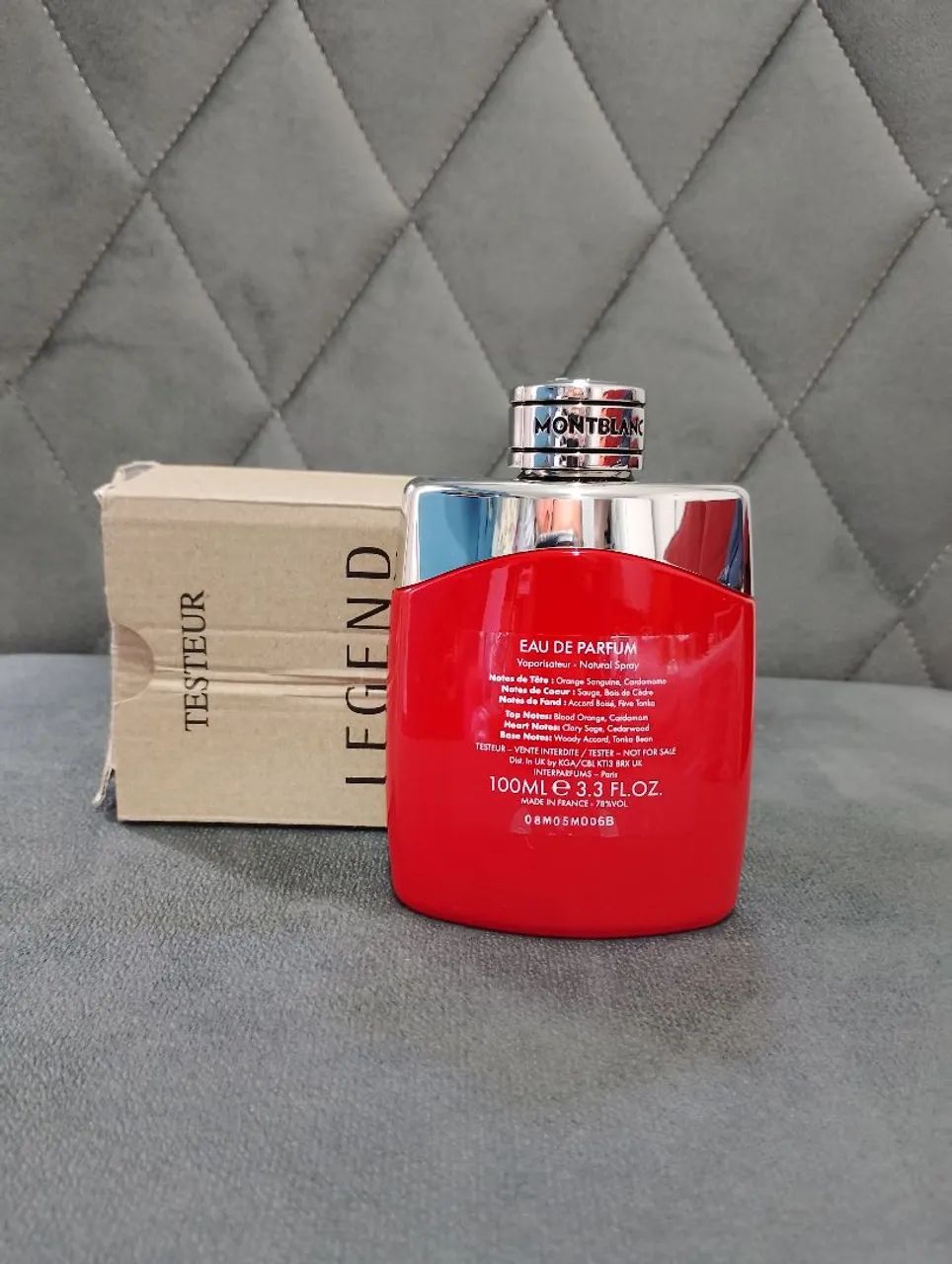 Perfume montblanc red teste 100ml novo - Acessórios - Jardim