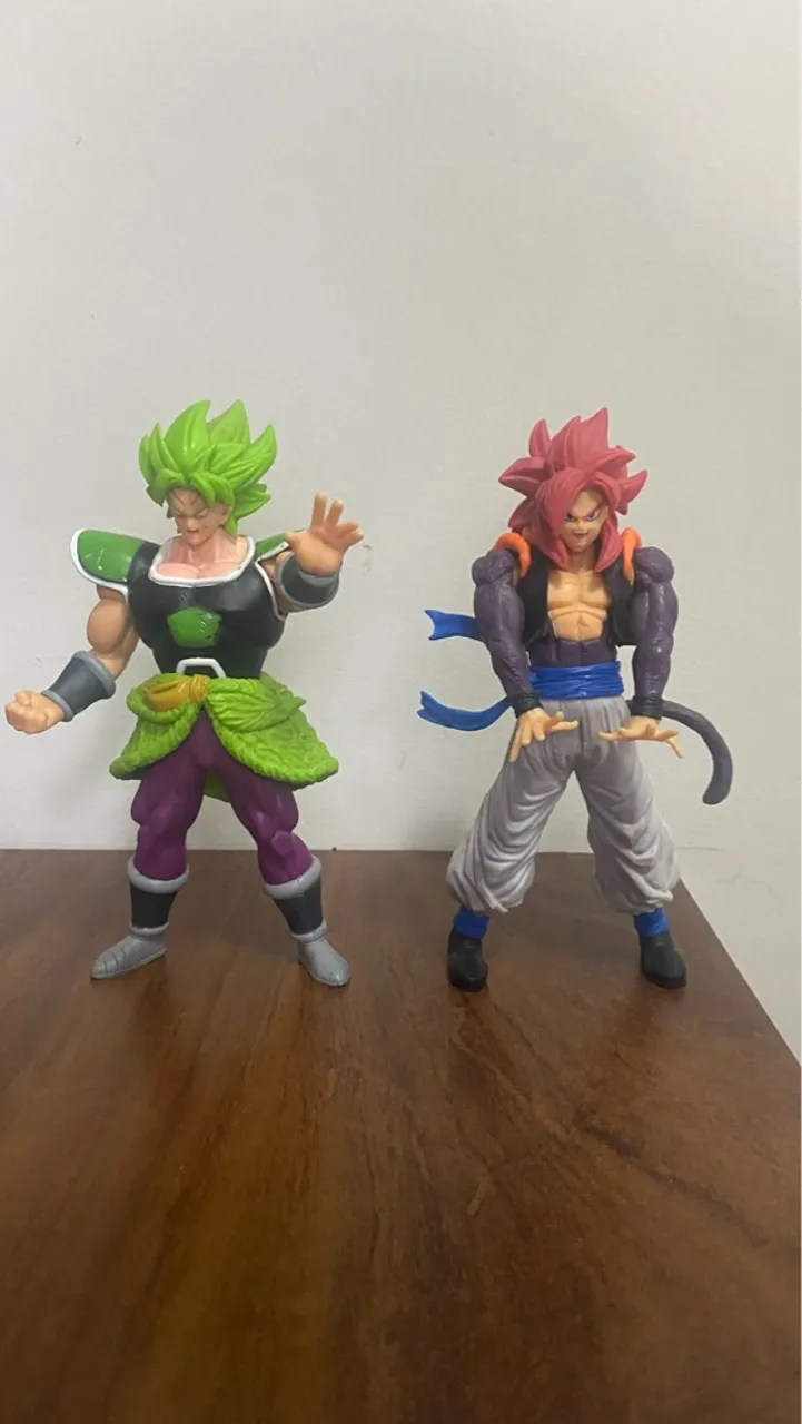 Action Figures Dragon Ball Z - Broly e Gogeta