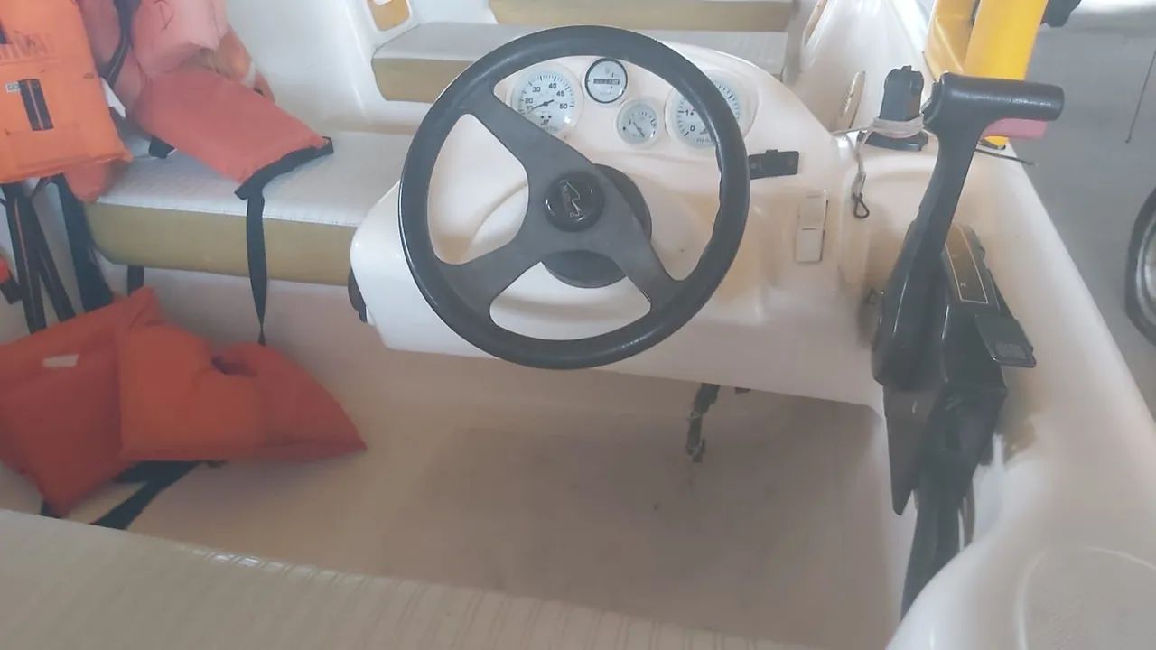 Lancha Mercury 60 HP - Impecável! - Foto 9