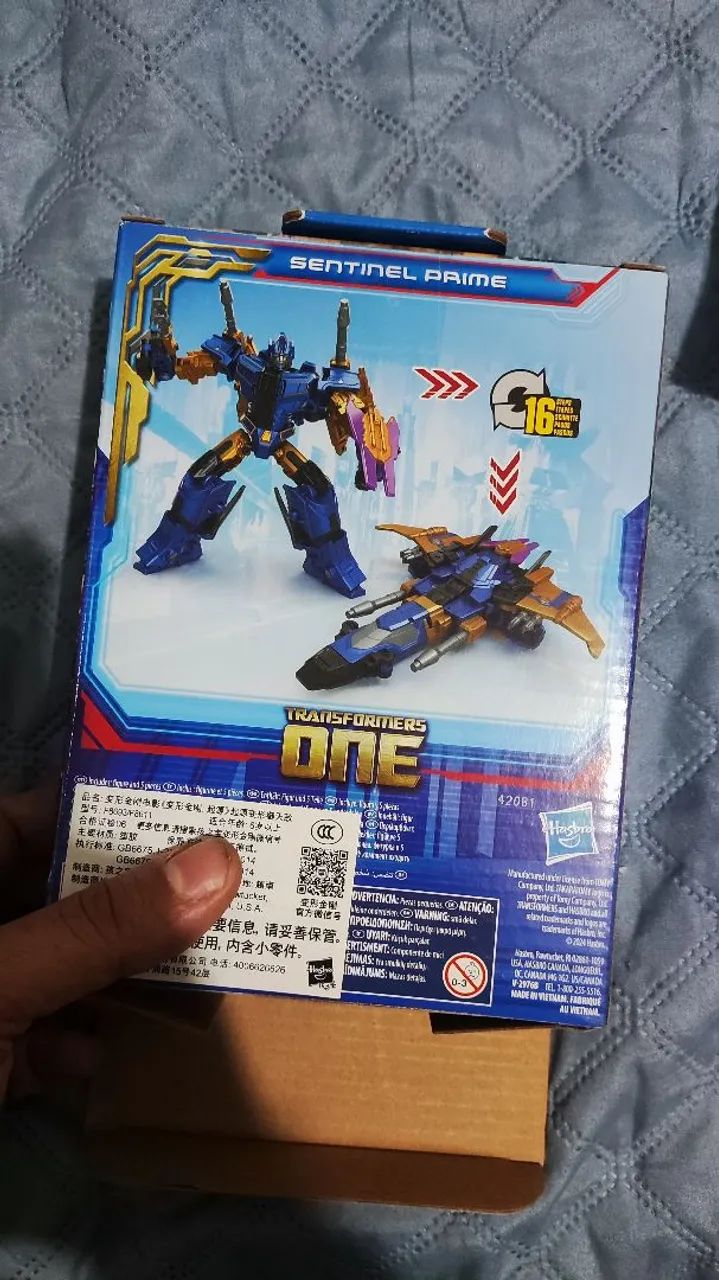 Transformers One Sentinel Prime Mainline Deluxe - Foto 4