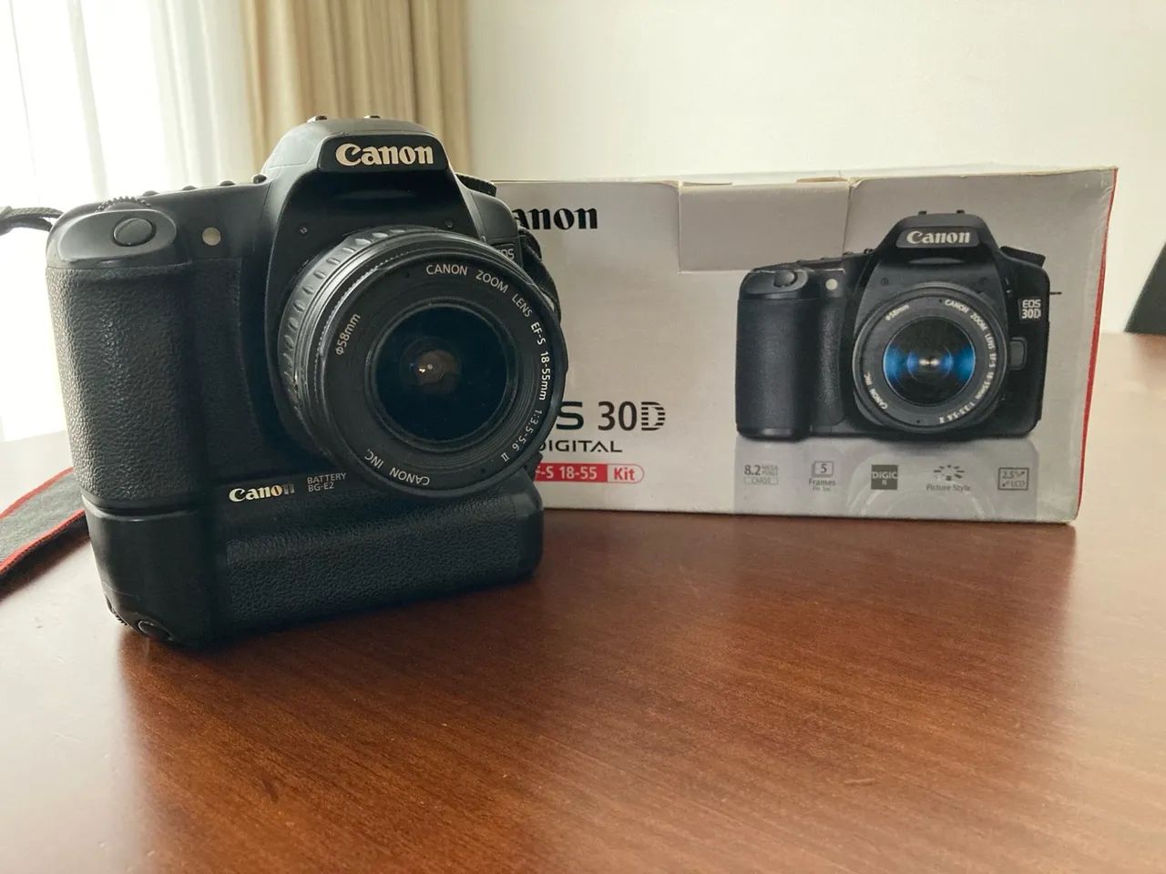 Canon EOS 30D com Lente 18-55mm - Foto 3