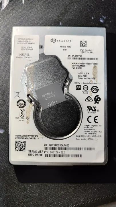 HD 1tb notebook, PC, videogame - Foto 3