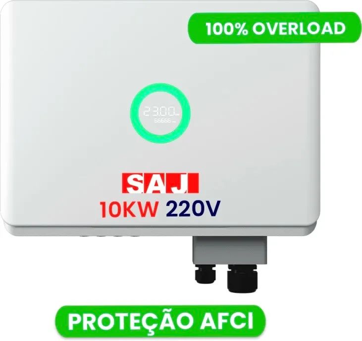 INVERSOR SAJ 10K MONO 3MPPT 220V AFCI