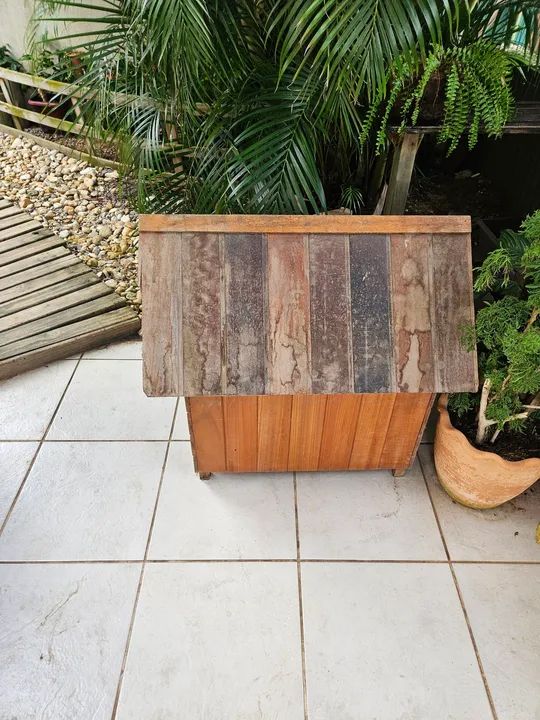 Casinha de cachorro em madeira - Foto 3