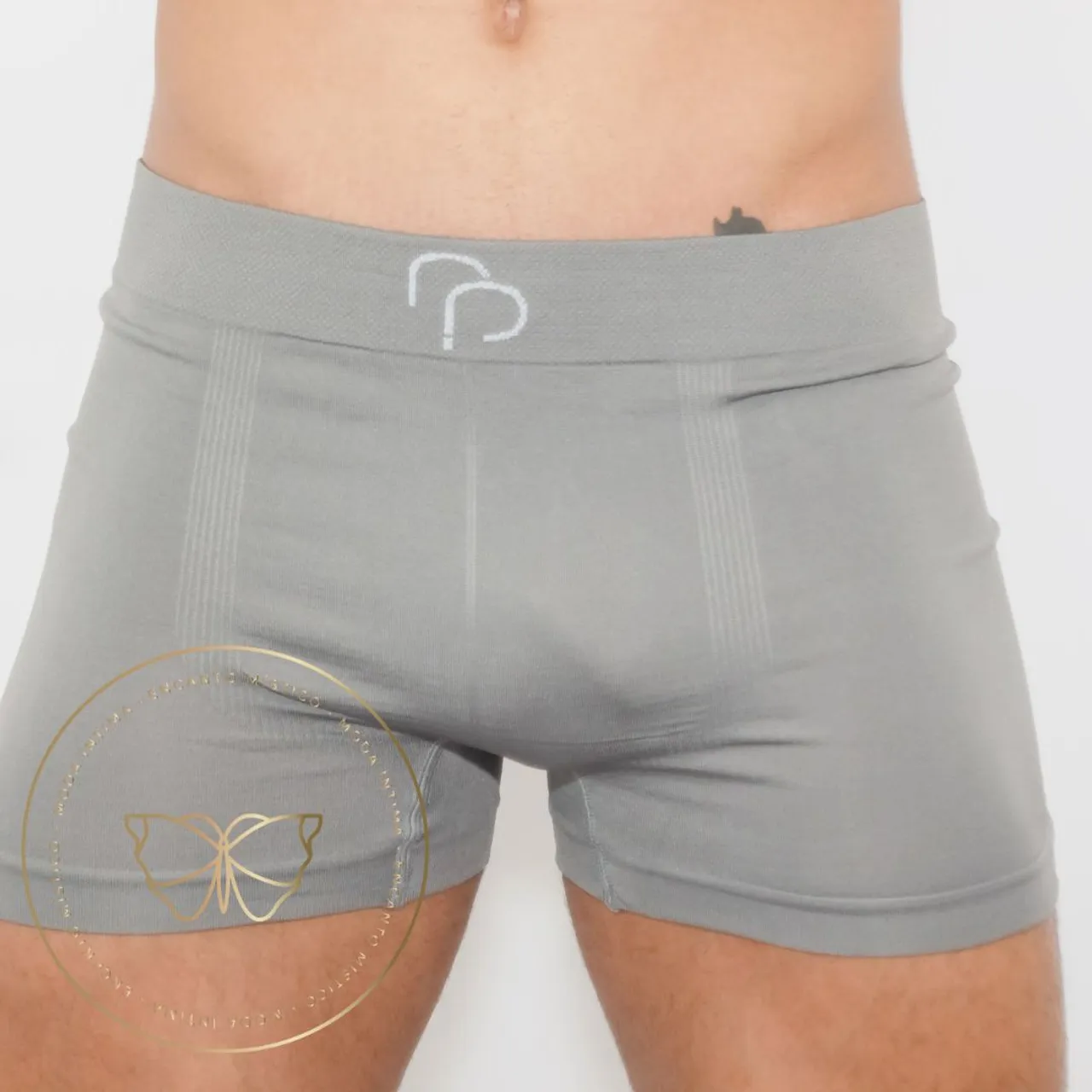 Boxer Cinza - Conforto e Estilo