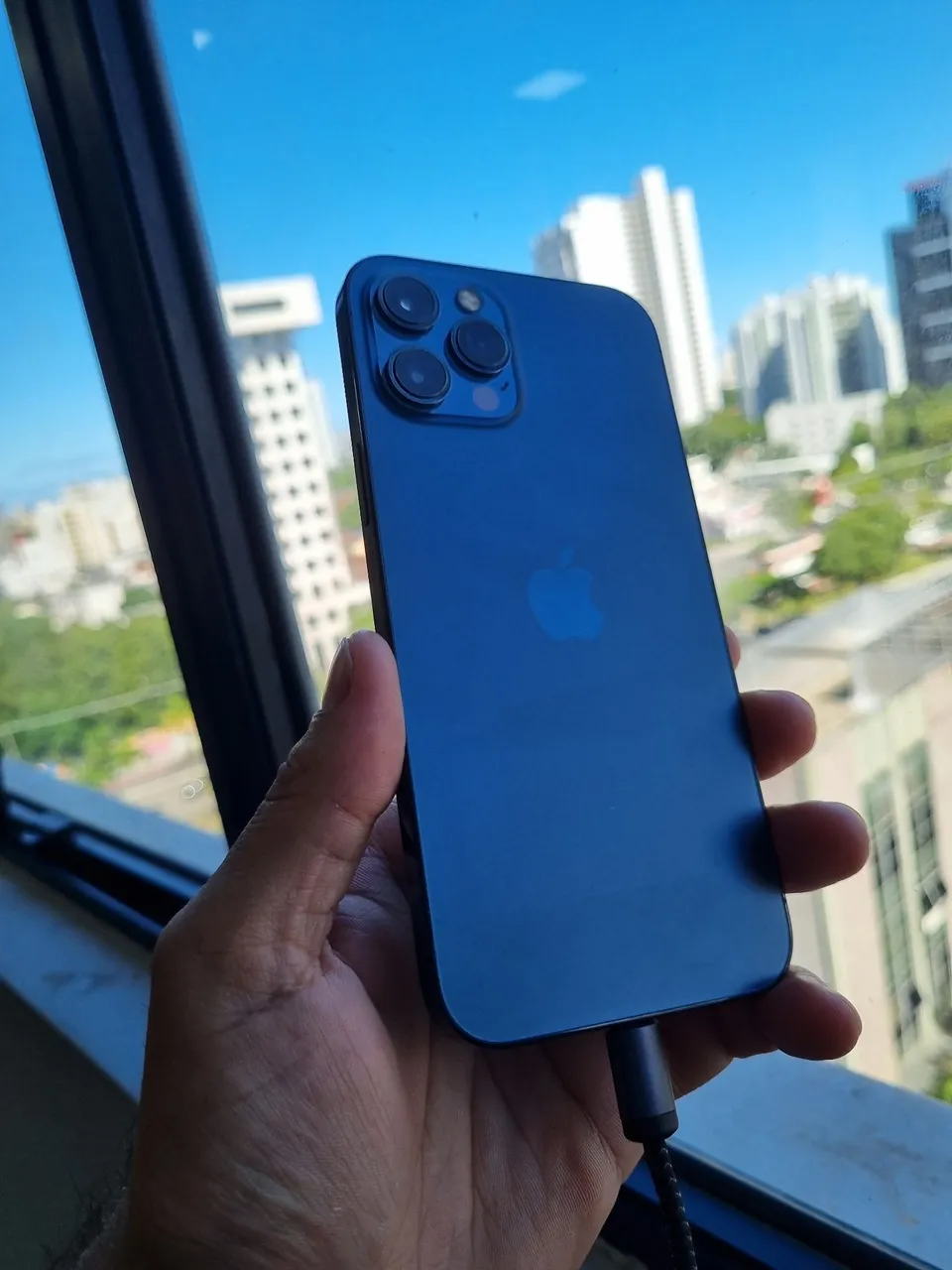 iPhone 12 Pro Max 512 GB em Excelente estado 100% da Bateria, no precinho pra vender logo.