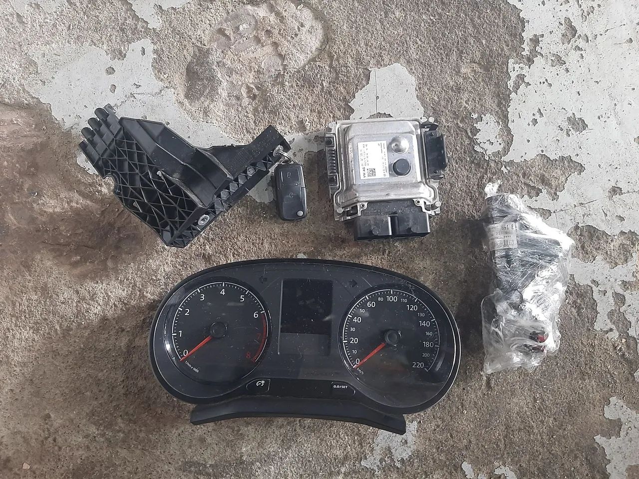 kit módulo injeção Gol G7 1.0 3cc 