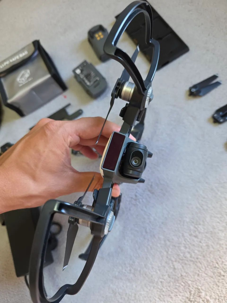 Drone DJI Spark - Completo e Pronto para Voar - Foto 3