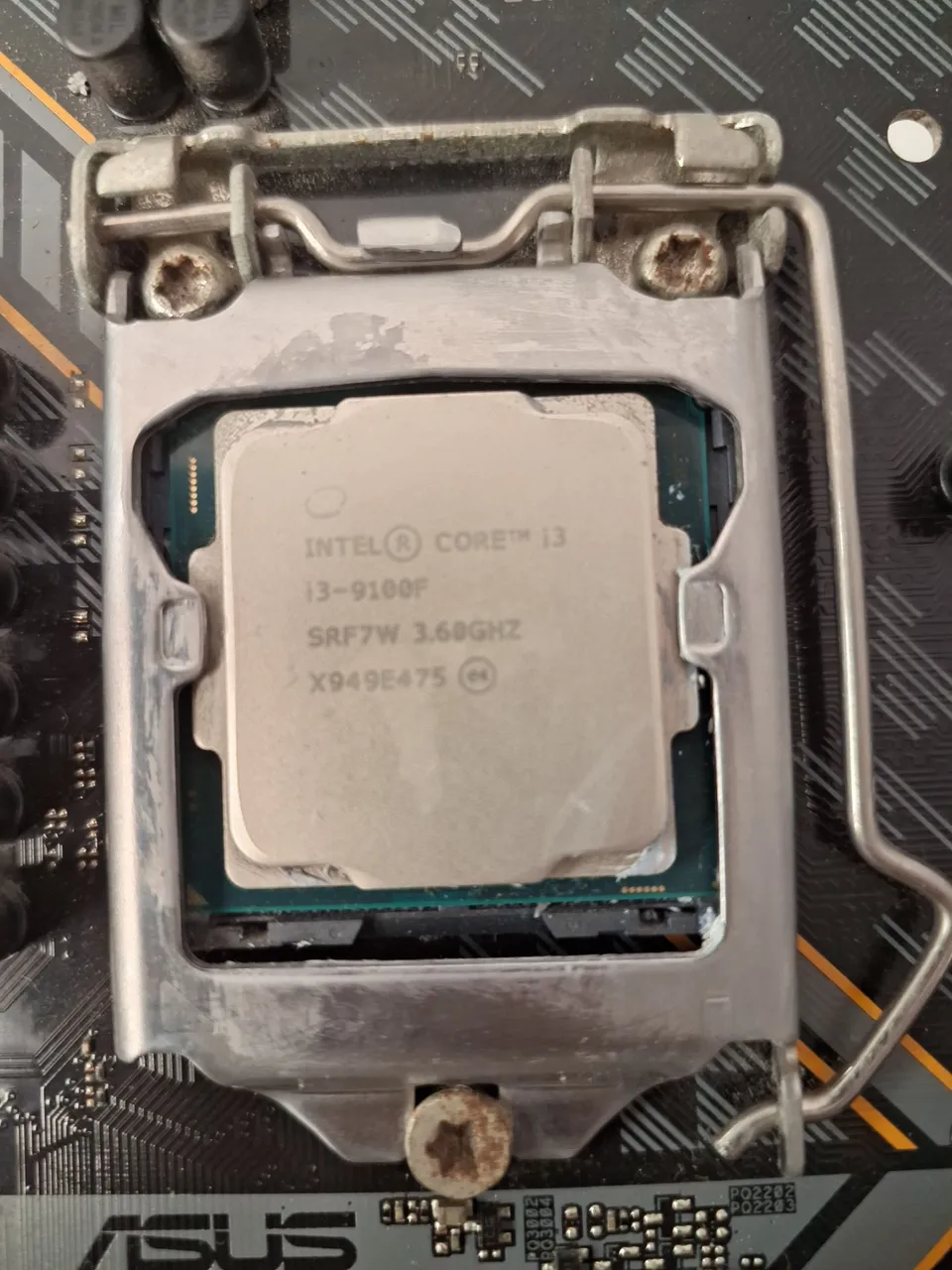 i3-9100F + h310m tuf