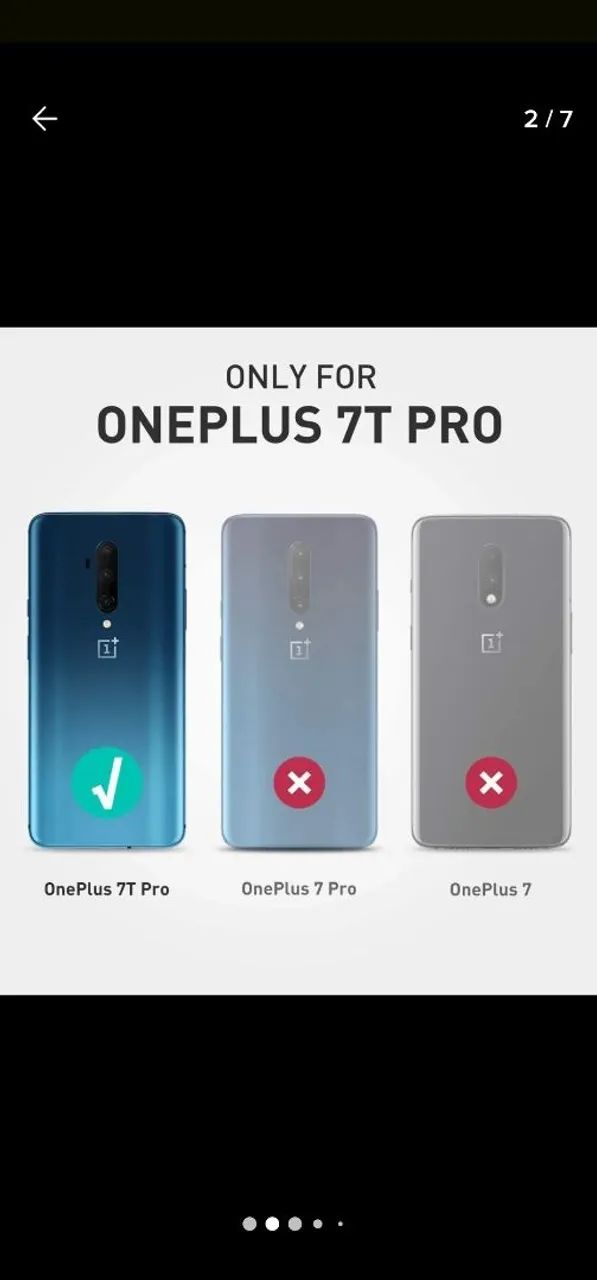 Capa de Celular Supcase Unicorn Beetle para  OnePlus 7t pro - Foto 5