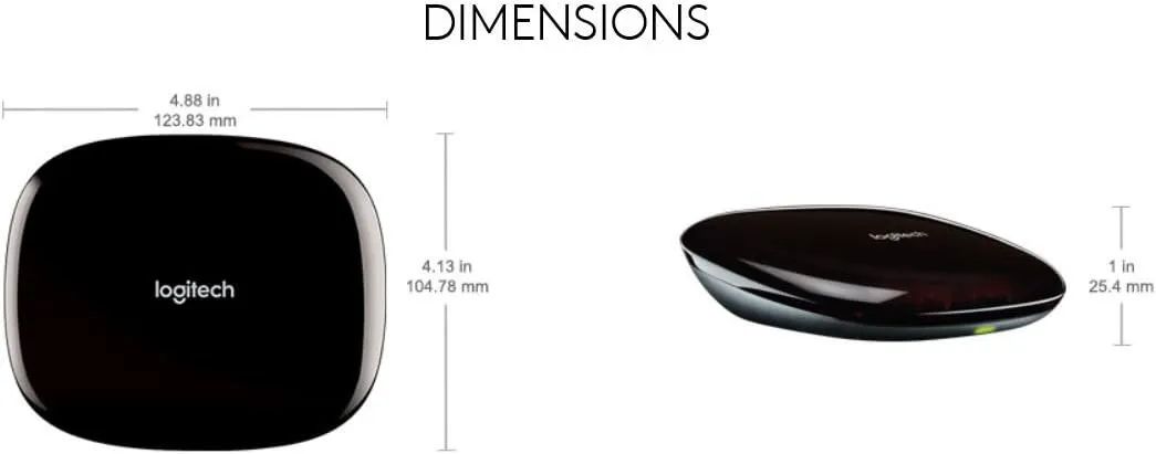 Controlador Remoto Universal Logitech Harmony Hub Automação - Foto 3