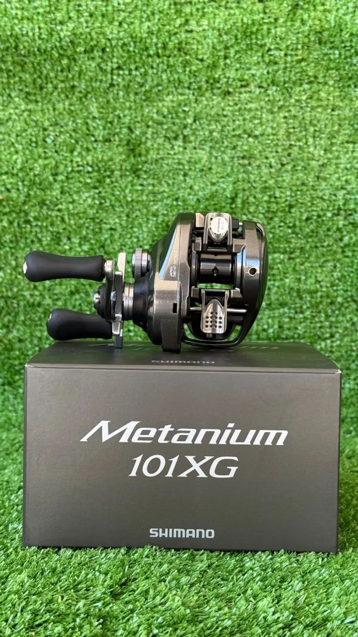 Carretilha Shimano Metanium 101 XG - Nova Esquerda  - Foto 5
