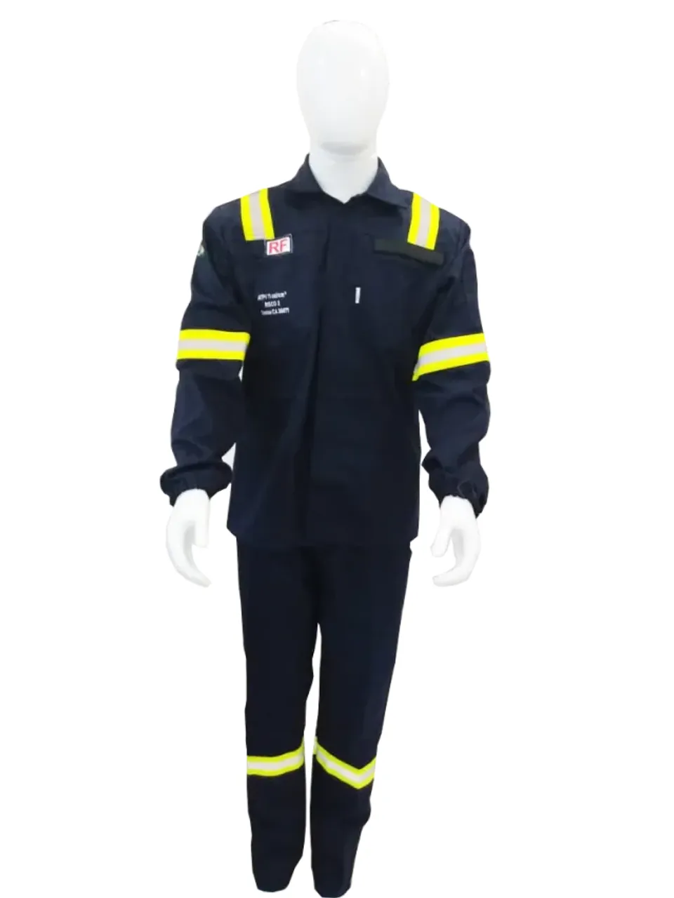 6 Conj. Roupas Eletricista - Fr Nr10 - Atpv 11 Cal/cm2 Azul